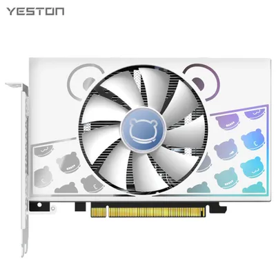 Produktbild von Yeston RX6500XT 4GD6 MA Gaming Grafikkarte 4G/64bit/GDDR6 Speicher 18Gbps Speichergeschwindigkeit DP+HD Ausgangsschnittstellen