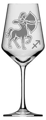 Produktbild von Weinglas Schütze 350ml spülmaschinenfest elegantes Design für Weinliebhaber ideal für besondere Anlässe
