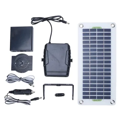 Obrázek produktu pro Solární panelový ohřívač 30 W Monokrystalický křemíkový solární panel Přenosný venkovní ohřívač místností