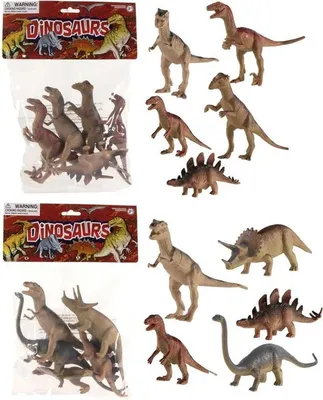 Produktbild von Dinosaurier 12-15cm Beutel a 5 Stück