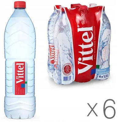 Zdjęcie produktu dla VITTEL WODA MINERALNA 1,5 L x 6 - NIEGAZOWANA PET