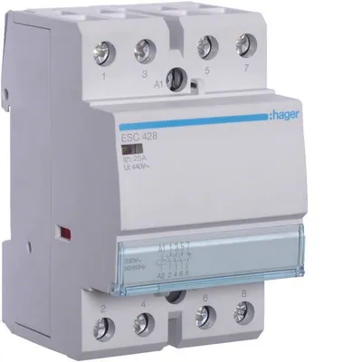 Produktbild von HAGER Installationsschütz 25A 3 Schließer und 1 Öffner 230V