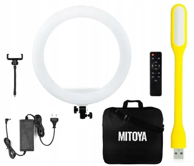 Produktbild von MITOYA MTY-18C LED-Ringleuchte 50W Dimmbar