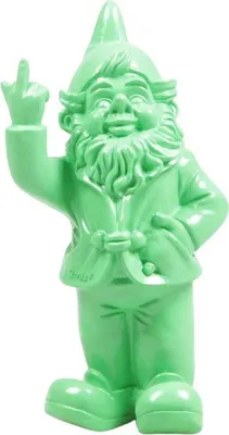 Produktbild von Gartenzwerg aus Kunstharz F*ck 7 x 8 x 20 cm