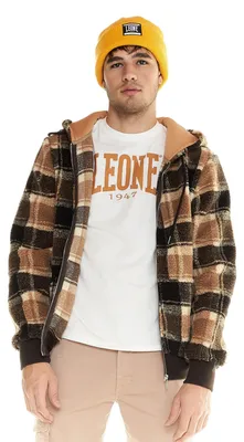 Immagine prodotto di Giacca Leone uomo con cappuccio in sherpa Shades