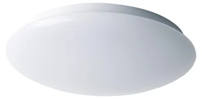 Produktbild von Deckenleuchten - LED Deckenleuchte "MESA" Ø: 28cm weiß inkl. HF-Bewegungsmelder, Deckenlampe im Modern Style, aus Metall und Kunststoff in weiß, 6,5 cm hoch, Ø 28 cm, inkl. LED – Bewegungssensor