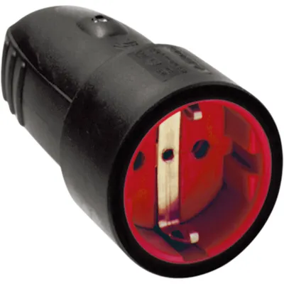 Image de BACHMANN Accouplement en caoutchouc noir, accouplement en caoutchouc, montable en noir