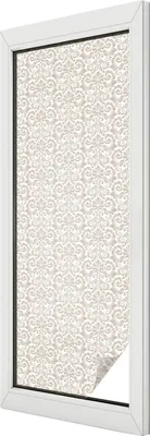 Produktbild von Buntglas Fensterfolie – 146x50 cm – Stained-Glass Design – blickdichte dekorative Sichtschutzfolie – selbstklebend, UV-Schutz – Dekorative Eleganz