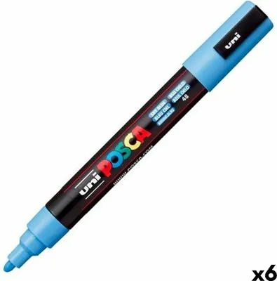 Imagen del producto de Uni-Ball PC-5M, azul, celeste, punta redonda, varios colores, redonda, 1,8 mm, 2,5 mm