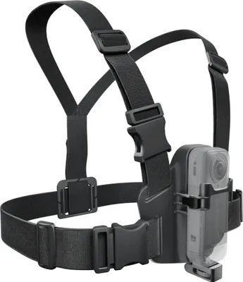 Zdjęcie produktu dla Insta360 X5 POV Chest Mount, Mocowanie kamery, 500 g, Czarny