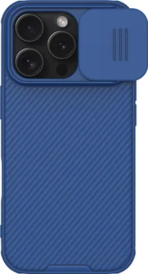 Produktbild von Nillkin CamShield Pro Hülle für iPhone 16 Pro Max, blau