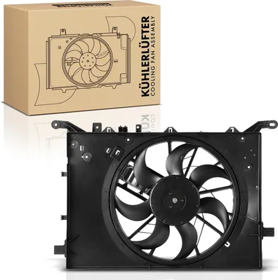 Immagine prodotto di Frankberg 1x ventola di raffreddamento motore ventola singola con telaio ventola radiatore Volvo S60 I S80 I 184 2.9 V70 II 285 SW XC70