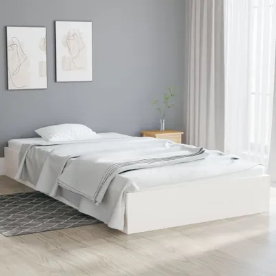Produktbild von "2026 Promotion" Massivholzbett Schlafzimmer - Weiß - 90x200 cm - Polsterbett CC28617