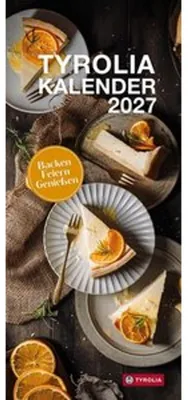 Obrázek produktu pro Kalender 2027 mit zwölf stimmungsvollen Backrezepten von Celina Hruschka und Food-Fotografien