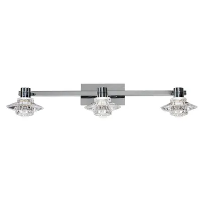 Obrázok produktu pre Stropné / nástenné osvetlenie RASTEK - 3xG9, 40W, chrómované / číre
