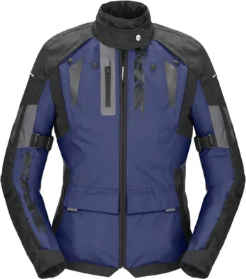 Produktbild von Jacke CROSSMASTER LADY, SPIDI (schwarz/blau, Größe M)