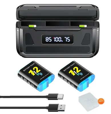 Obrázek produktu pro Sada baterií a nabíječky, kapacita 2000 mAh, 2 baterie, 1 nabíječka