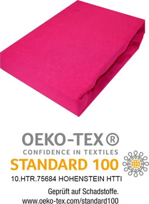 Produktbild von Spannbettlaken Frottee Spannbetttuch mit Gummizug Bettlaken Laken 160x200 cm Orchidee