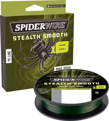 Obrázok produktu pre SPIDERWIRE Stealth Smooth, 300m, 0,29mm, 26,4kg / 58,2lbs, machovo zelená, pletená šnúra, 1515600