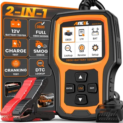 Productafbeelding van Auto Uitleesapparaat OBD2 Scanner - Met Batterijtester 6V-12V