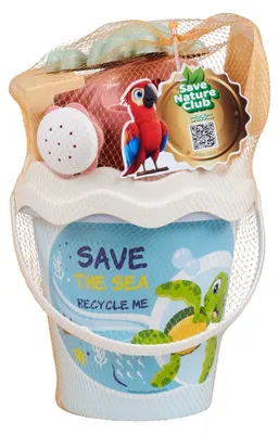 Obrázok produktu pre Simba Baby – Súprava vedierok a formičiek (16 cm) – Hračky do piesku pre deti, 6-dielna sada