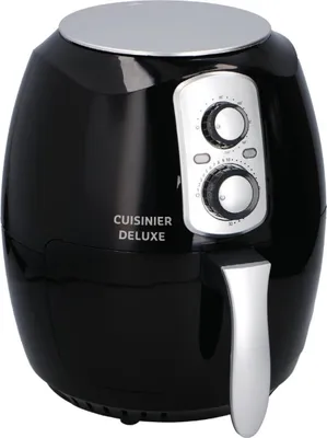 Obrázek produktu pro Fritéza Cuisinier Deluxe - 3,6 l - 80 až 200 °C - časovač až na 60 min - 1400 W