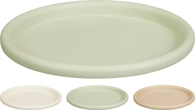 Zdjęcie produktu dla Taca Dekoracyjna Okrągła 31,5Cm 3 Kolory