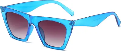 Produktbild von Damen Sonnenbrille 5154 - Rechteckig in Blau mit UV-Schutz KP37035