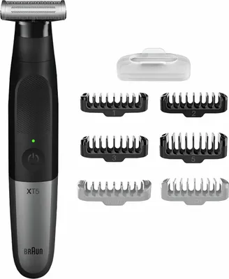 Immagine prodotto di Braun XT5100 Rasoio Trimmer Regola Barba Elettrico Nero Grigio Metallizzato