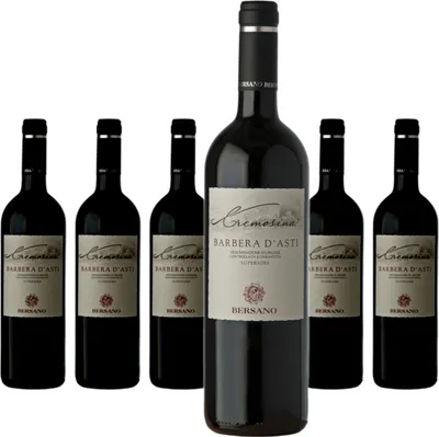 Produktbild von 6 x Bersano Cremosina Barbera d'Asti Nizza DOCG