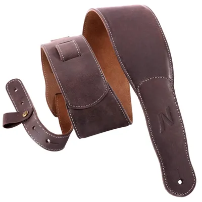 Produktbild von Gitarrengurt Gitarrenriemen - Leder - Länge 366-371 mm