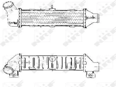 Produktbild von Ladeluftkühler 295 mm - 94 mm NRF passend für u.a. SEAT IBIZA