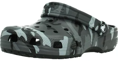 Immagine prodotto di Mocassini Da Barca Del Marchio Crocs Del Modello Classic Camouflage Grigio