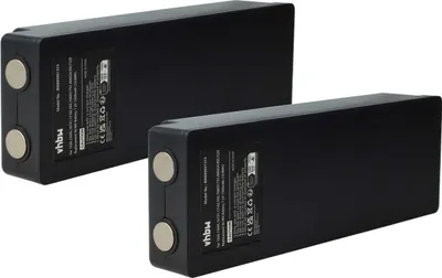 Produktbild von vhbw 2x Akku Ersatz für Scanreco RSC7220 für Industrie-Funkfernsteuerung Fernbedienung (1500 mAh, 7,2 V, NiMH) - Schwarz