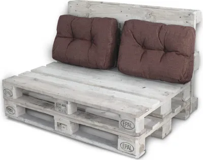 Produktbild von Lacestone Palettenkissen Set5 2xSeitenteile Braun MS-16958