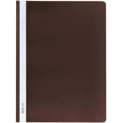 Produktbild von Schnellhefter A4 PP braun