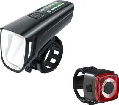 Produktbild von ( AKKU ) CEVISS 306061 HERCUL LED Fahrradscheinwerfer und Rücklicht Fahrradlampe