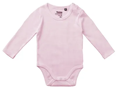 Productafbeelding van trale romper voor baby, lang袖, model LT5917 (74) (lichtroze)