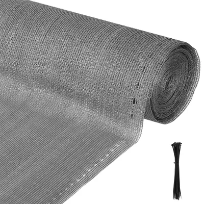 Produktbild von SWANEW Balkonsichtschutz Zaunblende Tennisblende 1.8x20M Sichtschutz HDPE Zaun Netz Schattier Gewebe Windschutz Grau