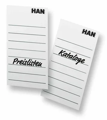 Obrázok produktu pre HAN 94100 8x Beschriftungsetiketten weiß