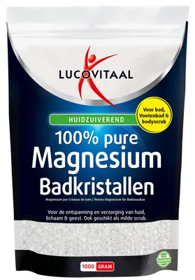 Productafbeelding van Lucovitaal Magnesiumbadzout - 1000 gram