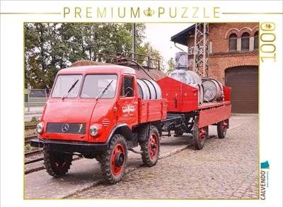 Produktbild von CALVENDO Puzzle UNIMOG- U-401- ``1953´´ | 1000 Teile Lege-Größe 64x48cm Foto-Puzzle für glückliche Stunden