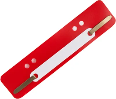 Produktbild von proOFFICE Heftstreifen 34 x 150 mm PP-Folie rot 25 Stück