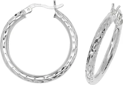 Produktbild von 925 Sterling Silber Damen - Paar Creolen - 20mm; TRS17702MM20