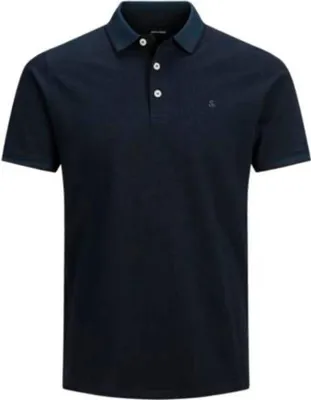 Obrázek produktu pro Pánské polo triko JJEPAULOS Slim Fit 12136668 Dark Navy, S