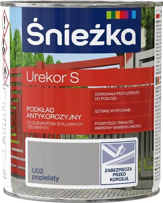 Obrázek produktu pro Antikorozní základní nátěr na ocel a litinu, šedý, 0,8 l