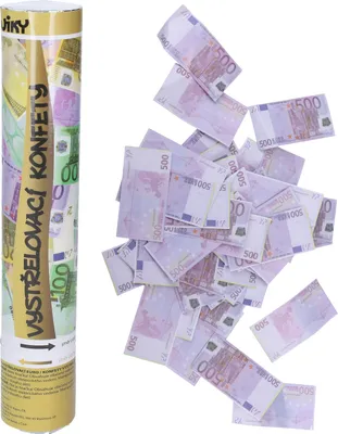 Obrázek produktu pro Konfety vystřelovací EURO 30 cm