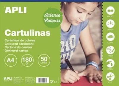 Image de Papier de couleur A4 170 g - bleu foncé 50 pcs