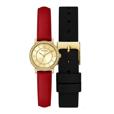 Produktbild von Guess Damen Uhr Armbanduhr MELODY GW0643L2 Leder Silikon