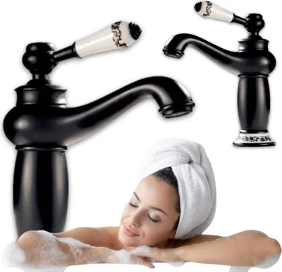 Produktbild von Paloma Schwarz Sem-1107 Retro Waschtischarmatur